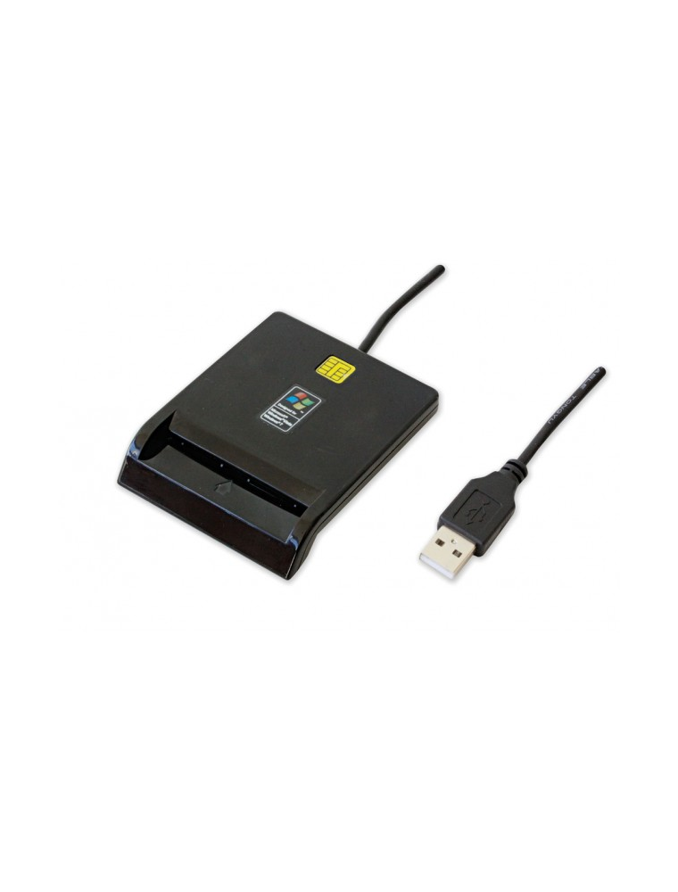 Lettore/Scrittore di Smart Card USB-C™ Compatto Nero - Lettore di Badge, Smart  card - Barcode Badge Smart-Card - Computer