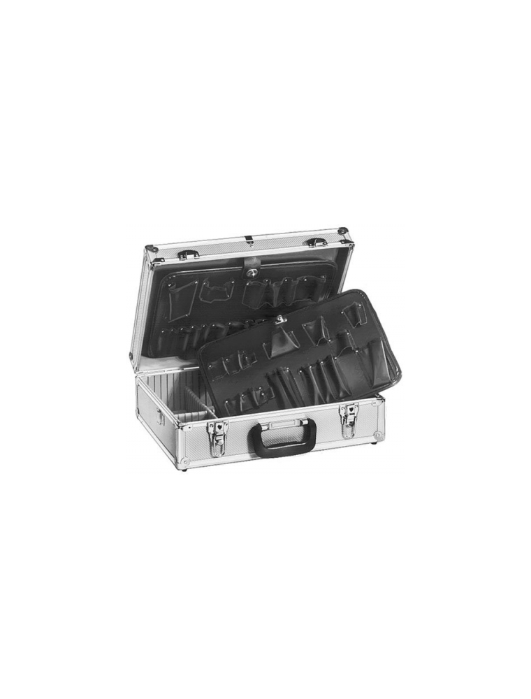 Valigia per tecnici in alluminio 456x330x152mm