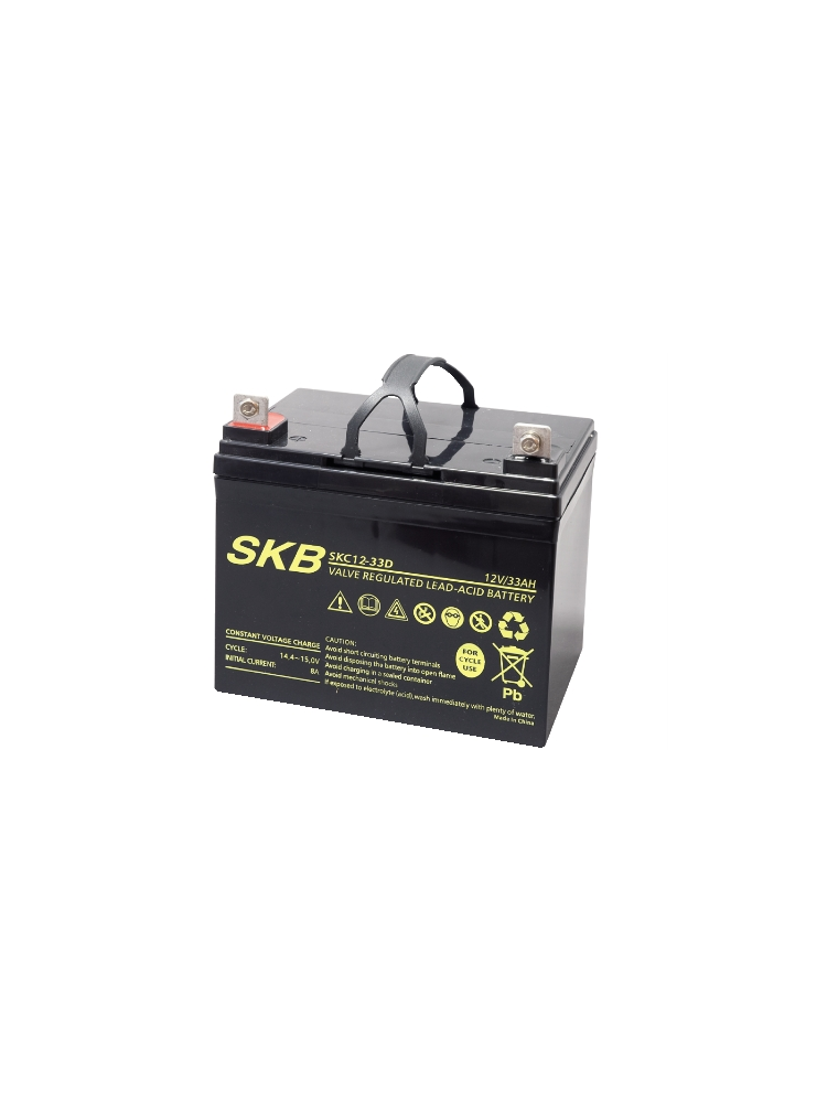 BATTERIA AL PIOMBO PER USO CICLICO SKB SKC12 - 33 