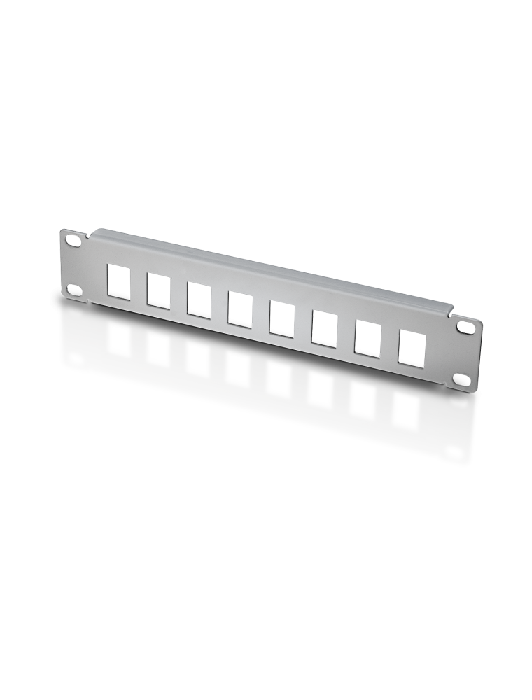 PATCH PANEL 10 '' 1 HE 8 PLACES FOR FRUITS KEYSTONE GREY