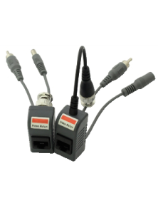 COUPLE BALUN FOR TRANSMISSION AUDIO + VIDEO + POWER ON ETHERNET CABLE