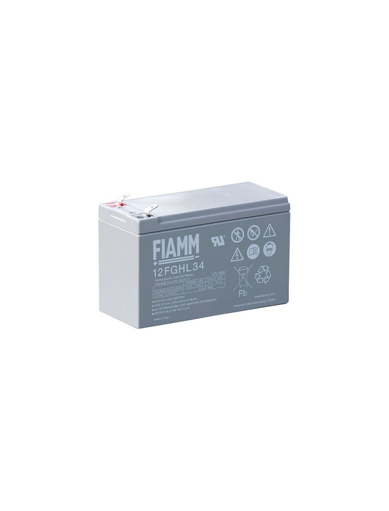 BATTERIA AL PIOMBO RICARICABILE FIAMM 12v 9 a fiamm 12FGHL34