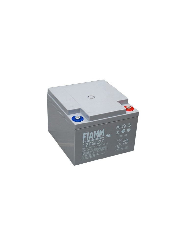 RECHARGEABLE LEATHER BATTERY 12v 27 amp. Fiamm 12FGL27