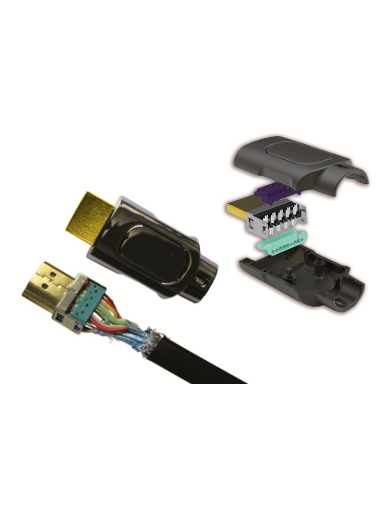 Buy HDMI CONNECTOR TO CRIMP discounted 17€ our shop DSSHOP24.COM