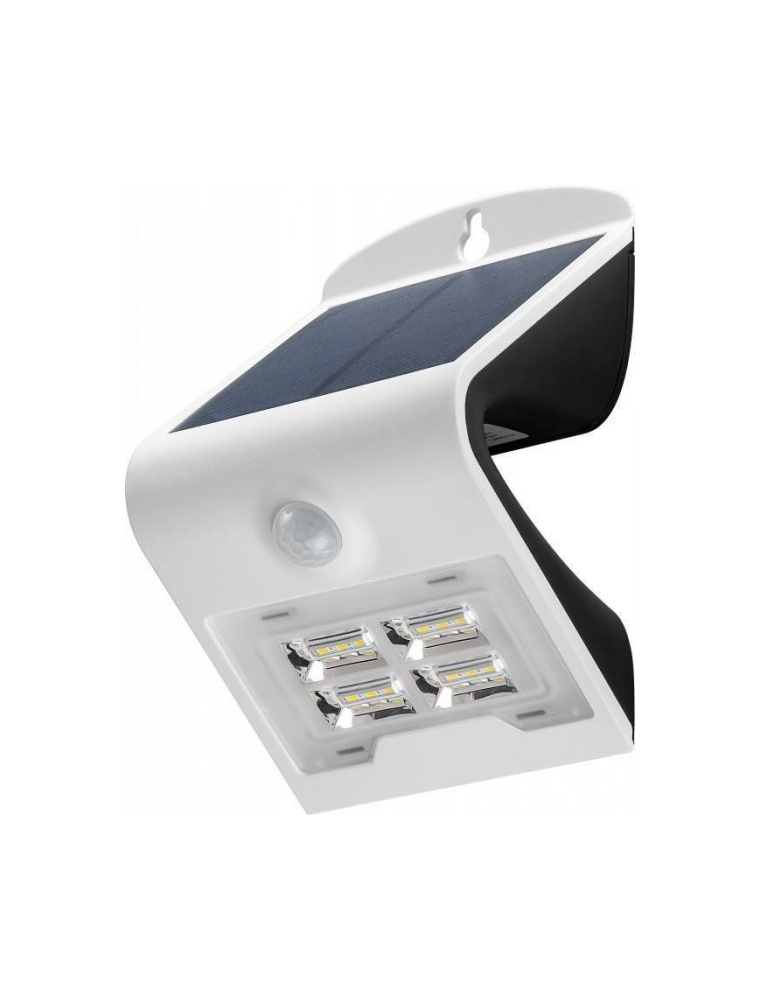 PLAFONIERA LED A ENERGIA SOLARE 2W IP65 CON SENSORE DI MOVIMENTO