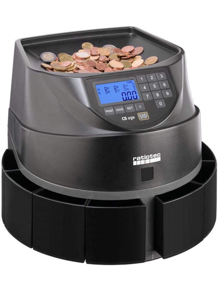 CONTAMONETE RATIOTEC COINSORTER  CS 250