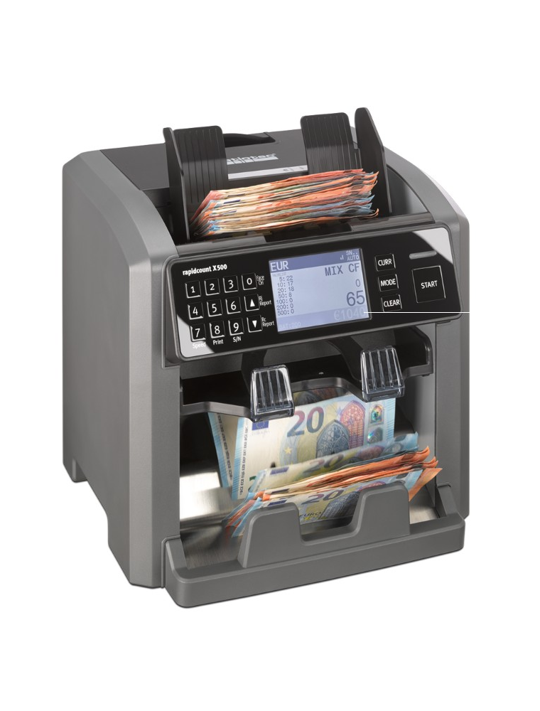 BANK NOTES RATIOTEC RAPIDCOUNT X 500