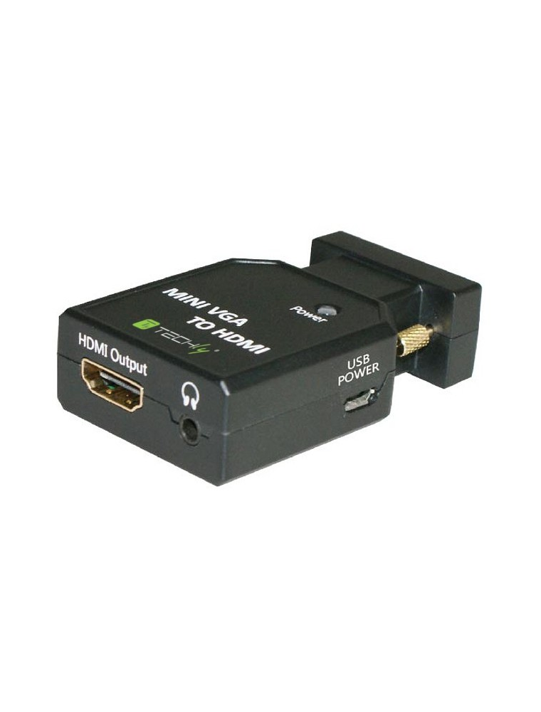 MINI CONVERTER FROM VGA AND AUDIO TO HDMI