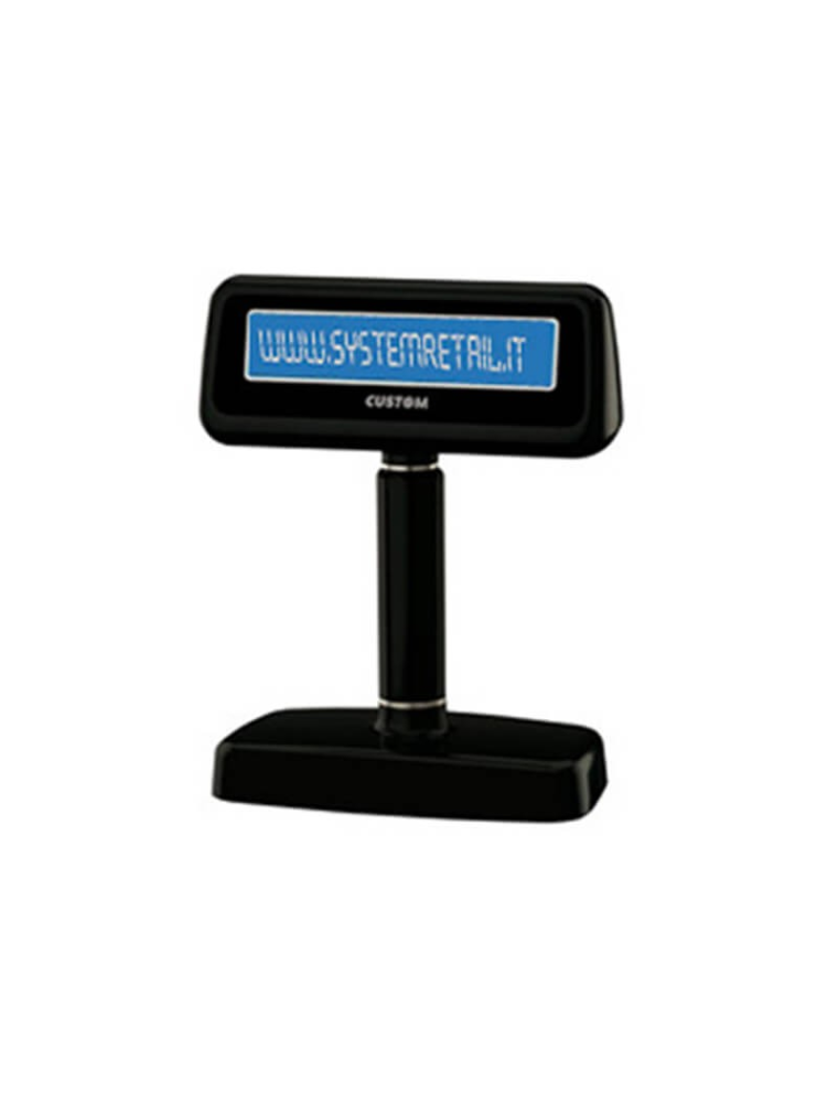 DISPLAY QDD BIFACCIALE NERO SYSTEM RETAIL 