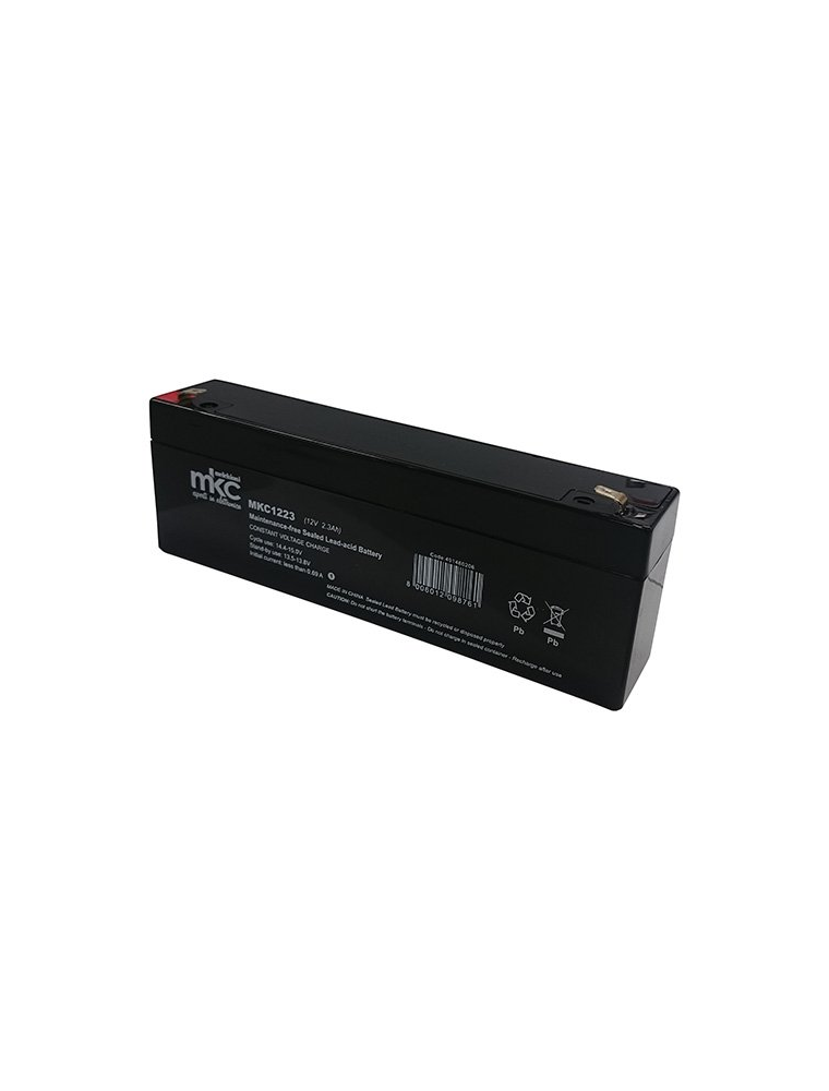 BATTERY WITH RECHARGEABLE LEAD MKC 12v 2.3a