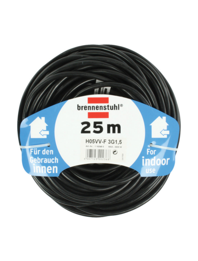 ELECTRIC EXTENSION CABLE 25MT IP44
