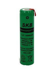 BATTERY RECHARGEABLE SKB TO NI-MH CYLINDER - 4/3 A