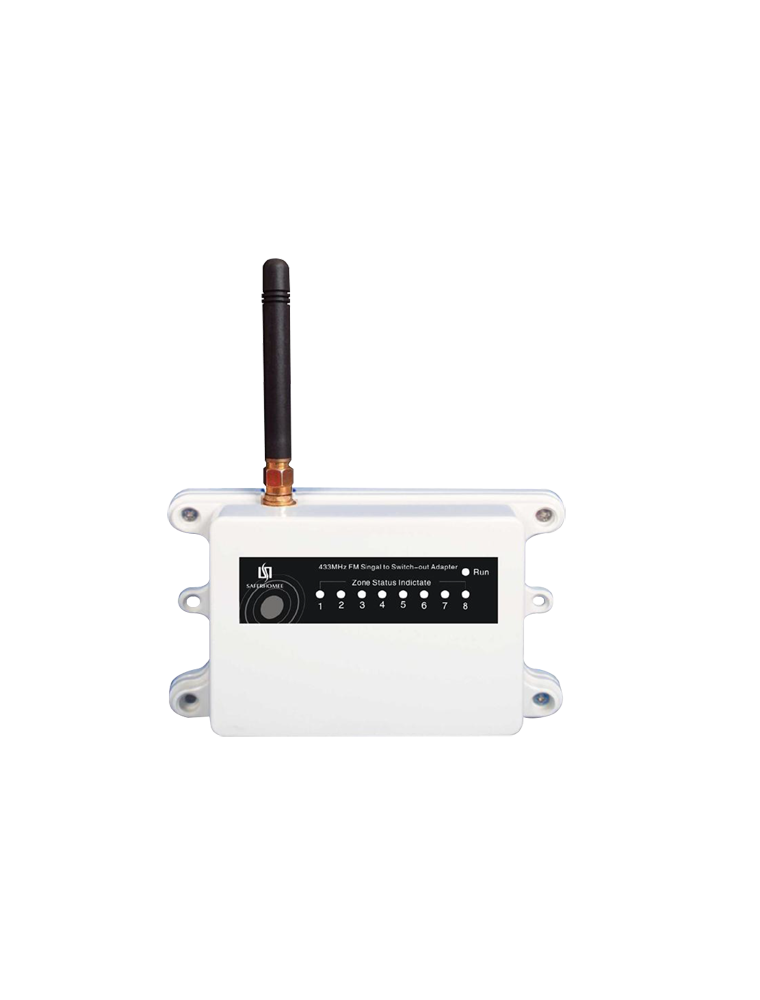 EXTERNAL INFRARED BARRIER FOR DOUBLE RADIUS ALARMS