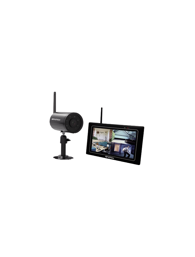 iSNATCH WiPNVRHD KIT WIRELESS DIGITAL CAMERA FROM EXTERNAL MONITOR + 7 "PORTABLE