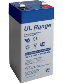 LEAD BATTERY CHARGERS  ULTRACELL UL4.5-6 - 6V 4,5 Ah