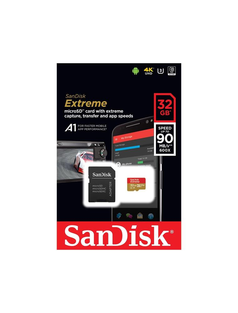 MICROSD SANDISK EXTREME 32GB