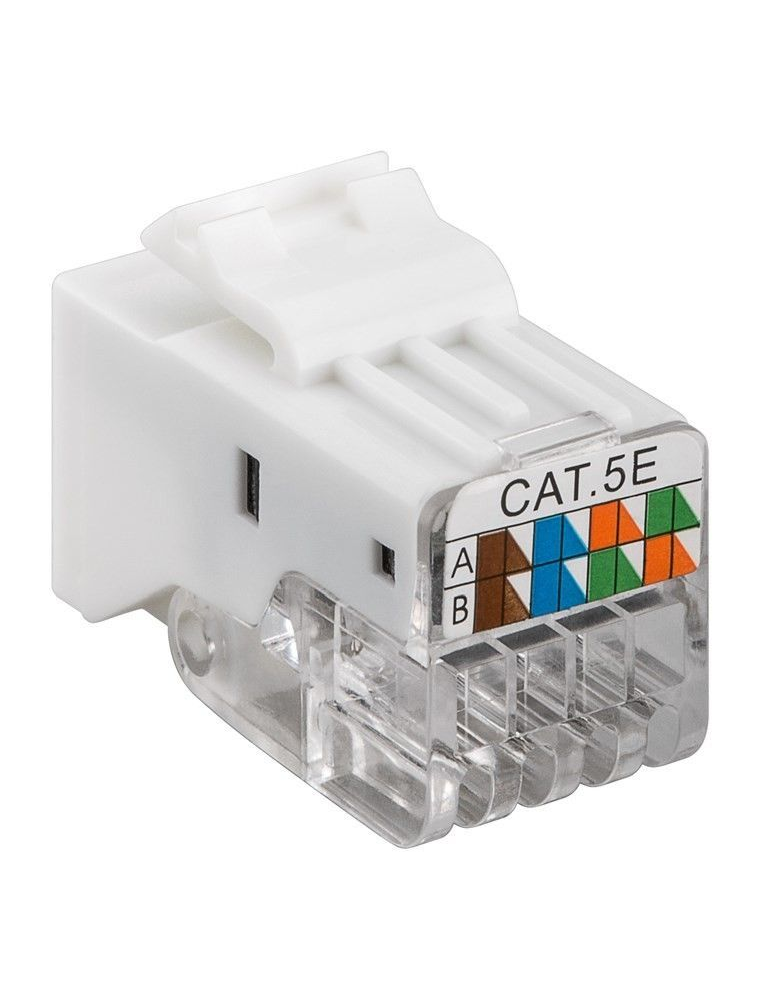 KEYSTONE MODULE CAT 5e RJ45 UTP 100 MHz