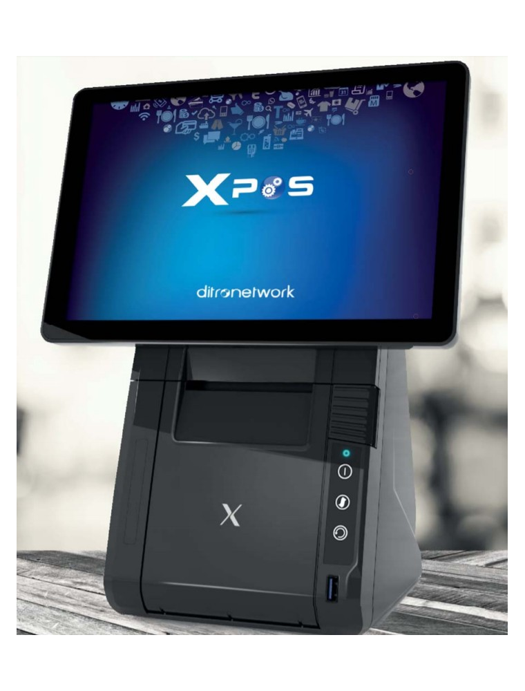 TOUCH POS DITRON IT-X  PRINTER INTEGRATED