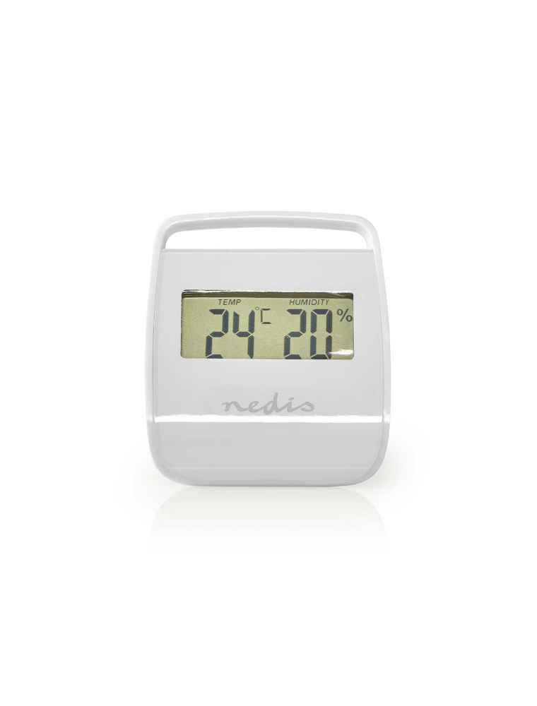 Igrometro professionale con temperatura, data e orologio, schermo largo,  40x30cm – Boston – ppIANISSIMO