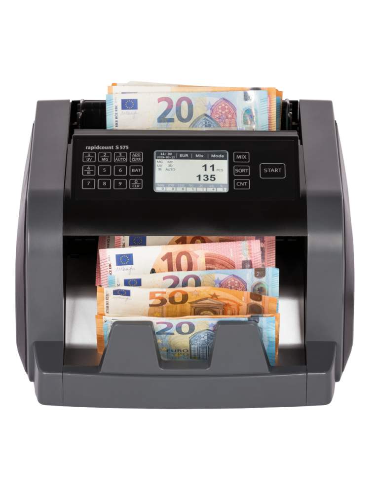 COUNTING BANKNOTES RATIOTEC RAPIDCOUNT S275