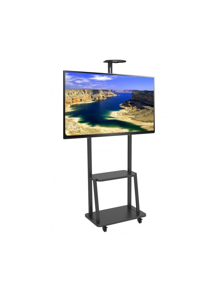 FLOOR STAND WITH SHELF FOR LCD / LED / 37-70