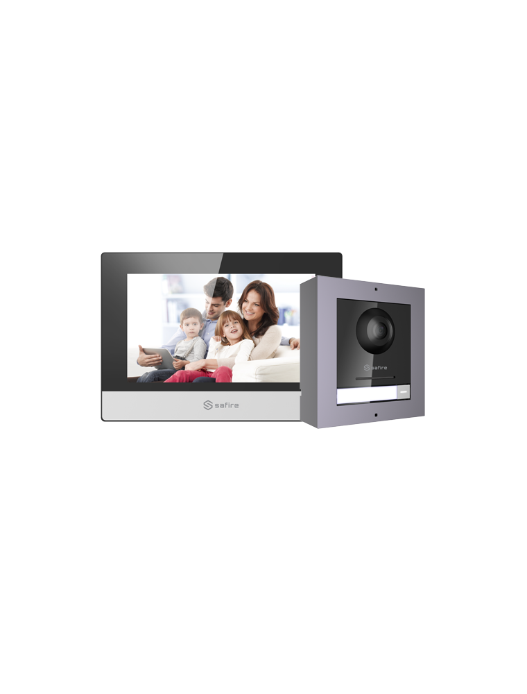 VIDEOCITOFONO IP  - WIFI  CON MONITOR LCD 7 - MIFARE