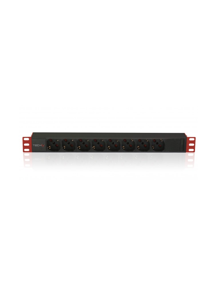 MULTI SOCKET 8 POSTS FOR RACK PANEL 19 C14 1 U