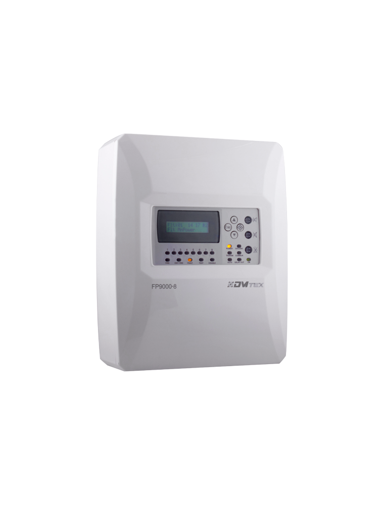 FIRE ALARM PANEL 8 ZONE DMTECH