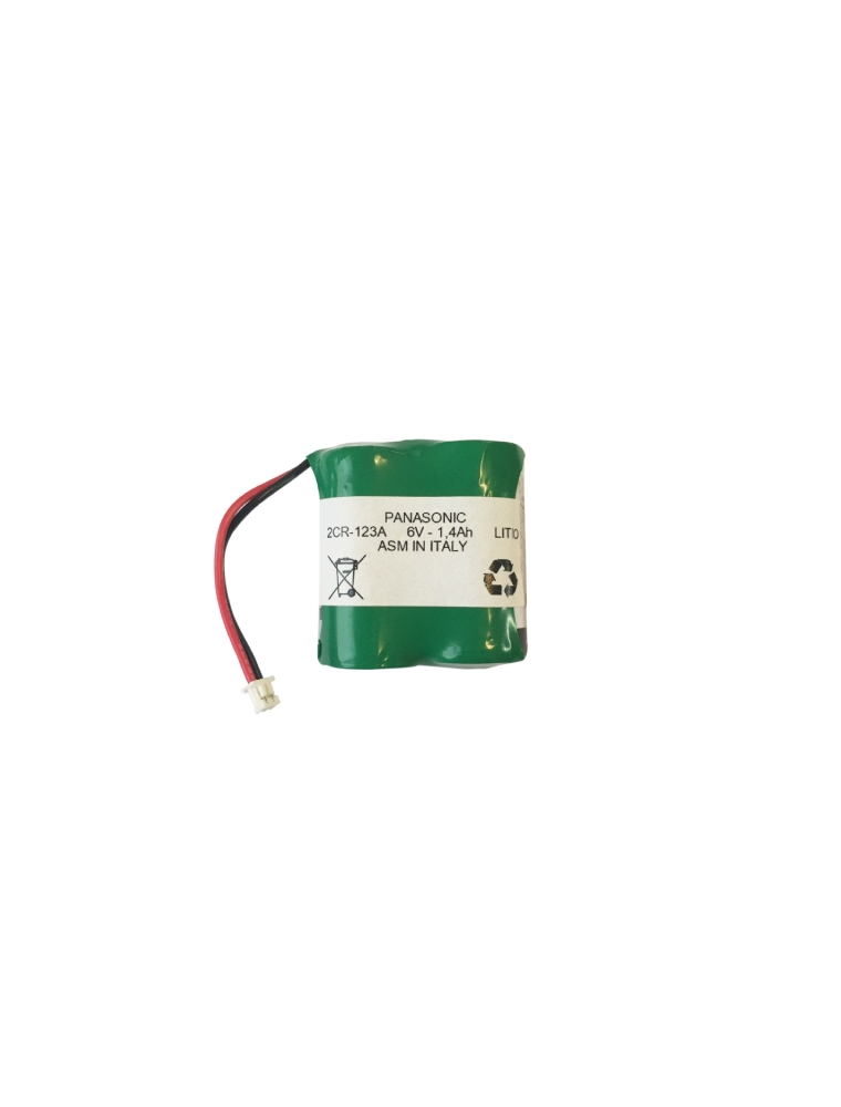 PANASONIC LITHIUM BATTERY FOR TELEPASS 6V-1.4AH