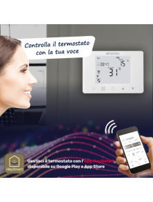 Cronotermostato Termostato Programmabile WiFi Wireless Digitale SETTIMANALE  503