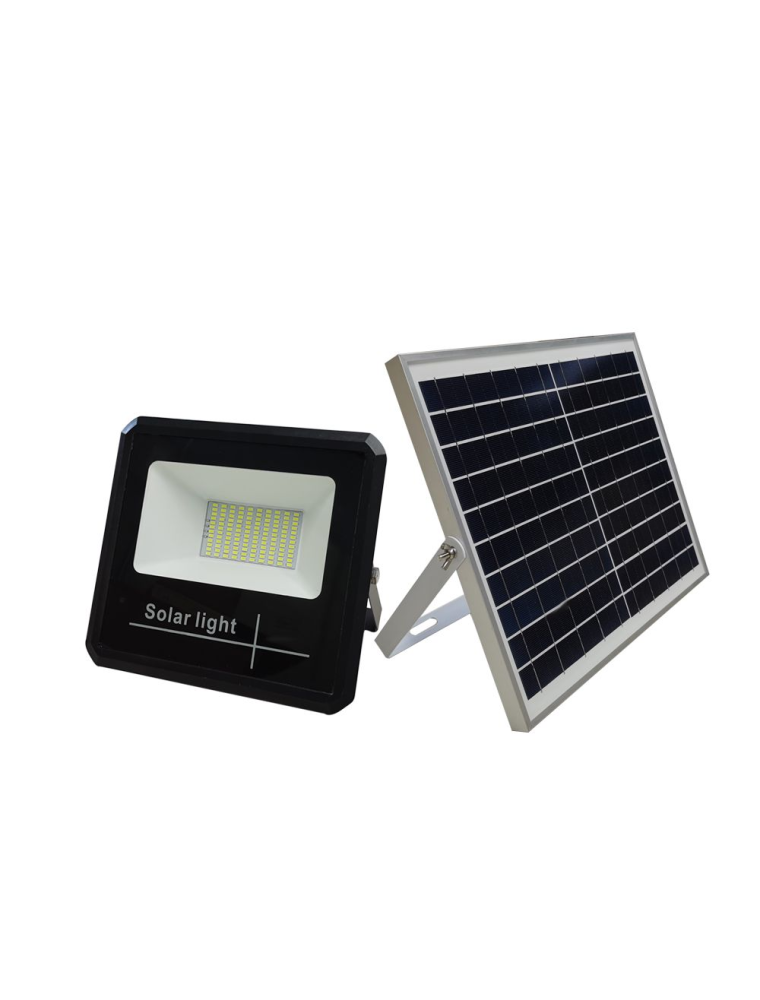 LED LIGHT 100W LED WITH SOLAR PANEL