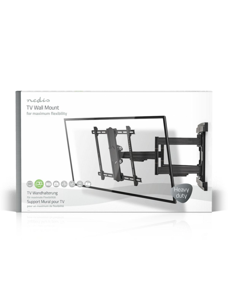 SUPPORTO DA PARETE PER TV / MONITOR 37-80 POLLICI  MAX 70KG