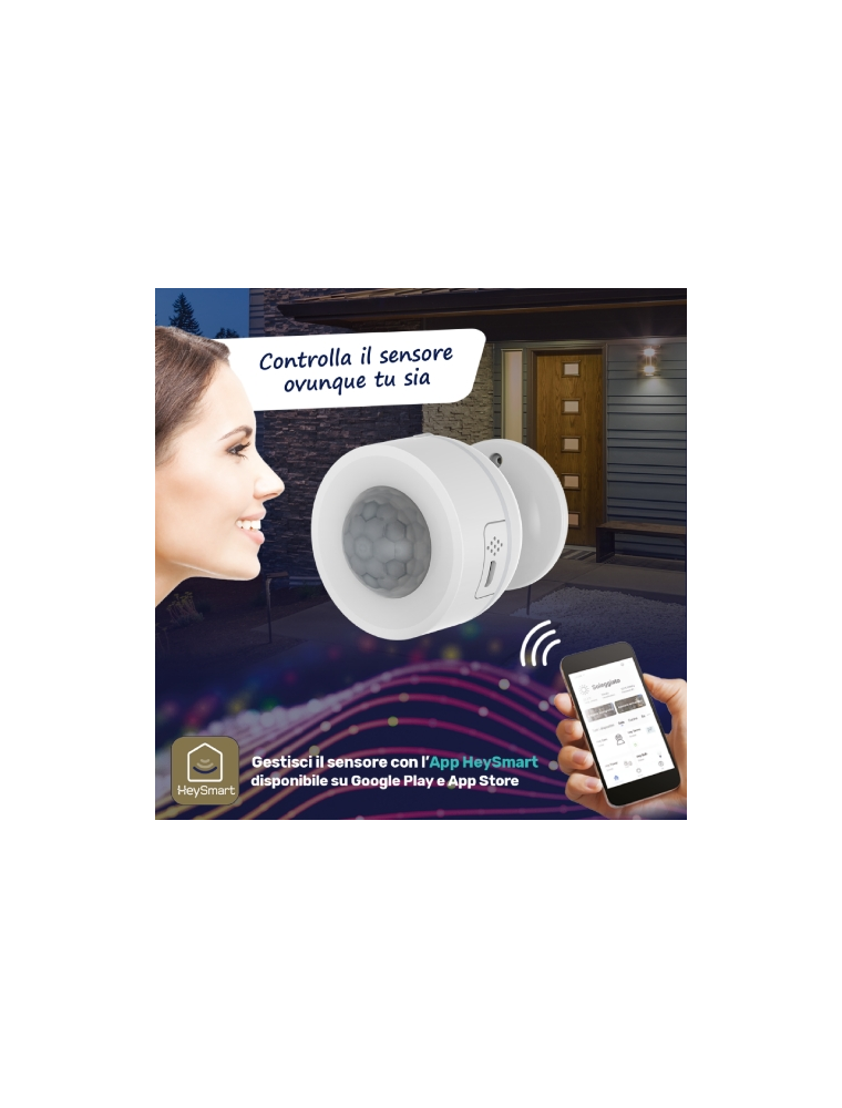 iSNATCH PIR SMART WIFI SENSOR