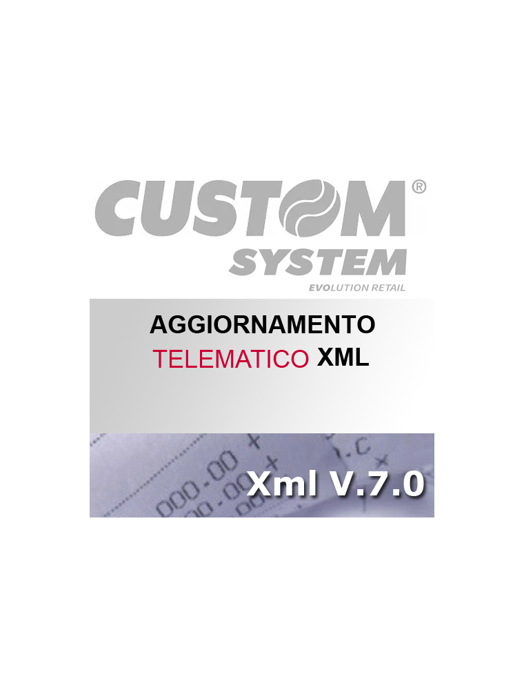 ADEGUAMENTO DITRON PER REGISTRATORI TELEMATICI XML 7.0 VERSIONE SMART