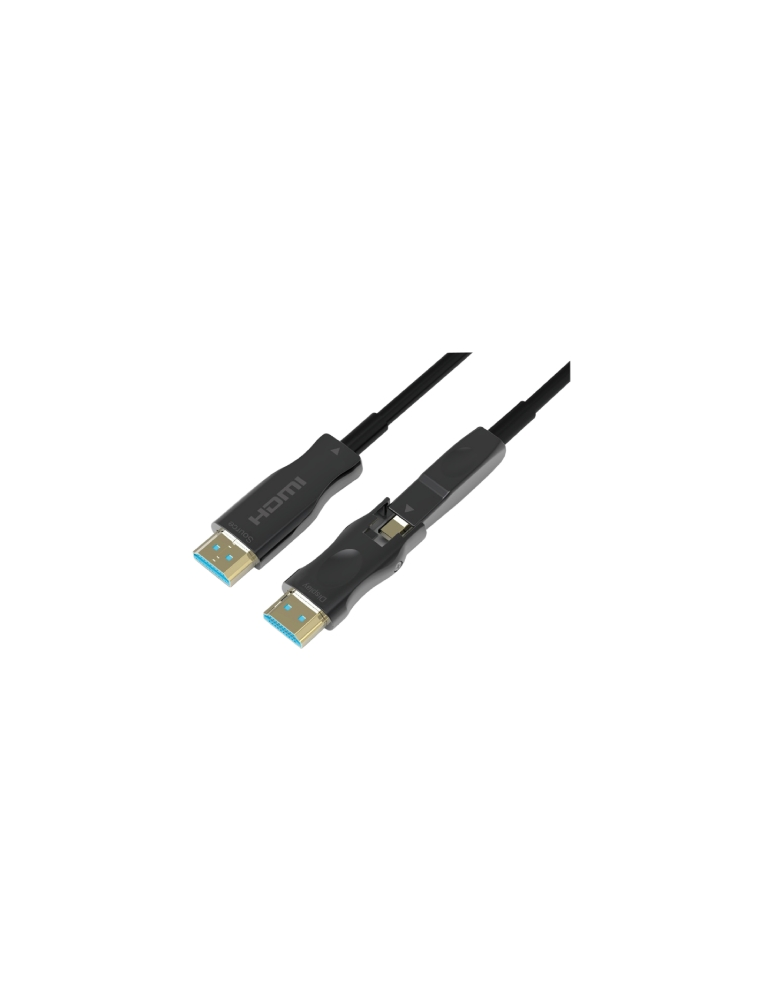 HIGH SPEED HDMI CABLE WITH AOC ACTIVE ETHERNET IN FIBER OPTIC 50M