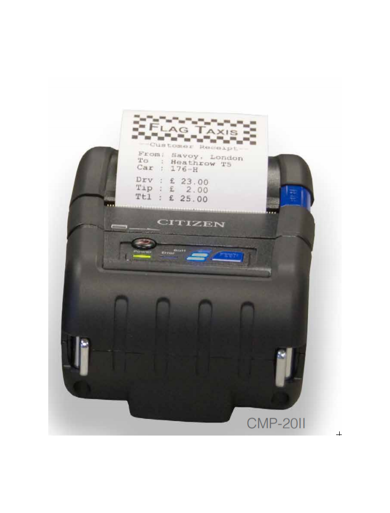 CITIZEN CMP-20II MOBILE PRINTER COMPACT