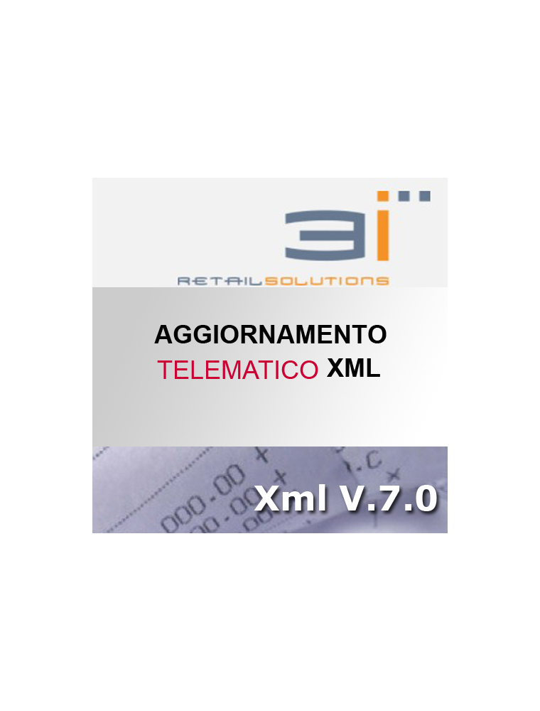 3I UPDATE FOR XML TELEMATIC CASH REGISTER 7.0