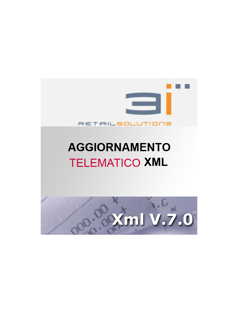 ADEGUAMENTO 3I PER REGISTRATORI TELEMATICI XML 7.0