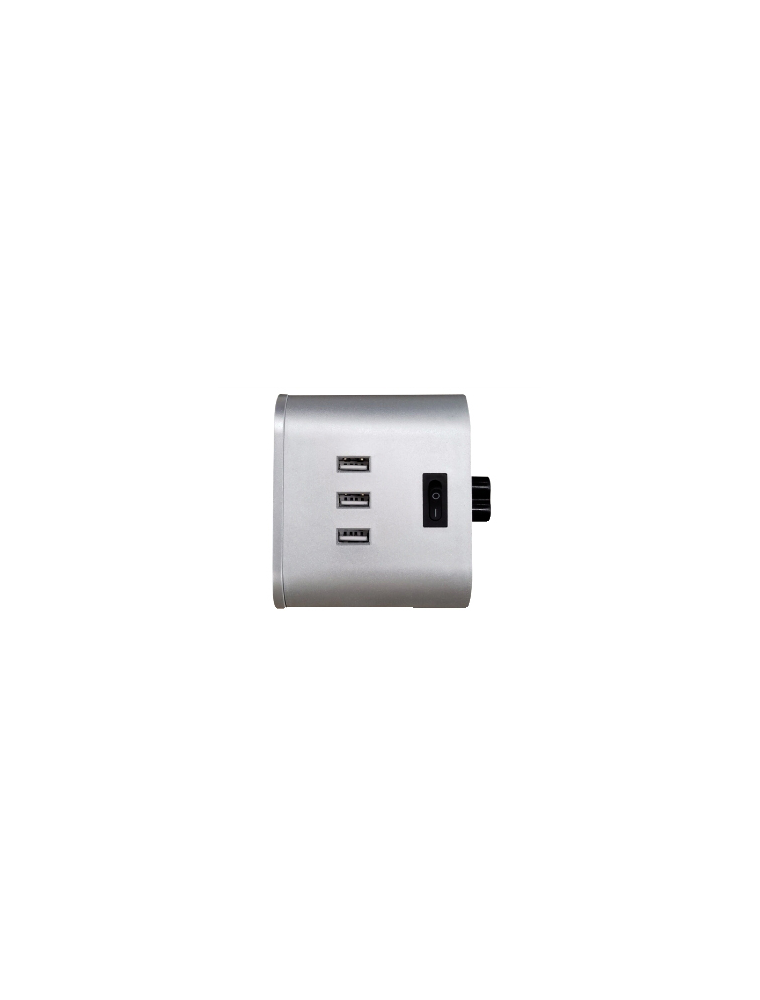 MODULO 3 PRESE USB PER BARRA SOTTOPENSILE CONNETTIBILE