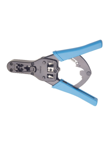 CRIMPING PLIERS WITH RATCHET FOR MODULAR PLUGS