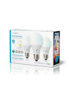 LAMPADINE A LED WI-FI SMART  E27  - 2700 - 6500 K