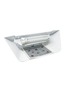 PROFESSIONAL UV LAMP WITH ADHESIVE TRAP FOR INSECTS COMPLIANT HACCP 15W