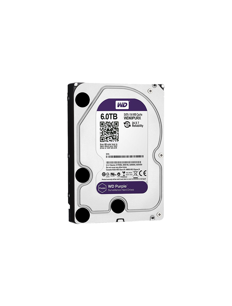 HARD DISK 6TB  64 MB WD60PURX