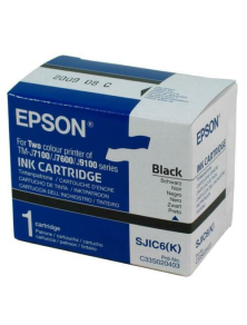 EPSON COLOR BLACK CARTRIDGE  NERO SJIC6K