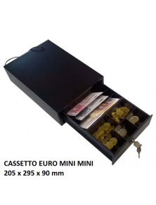 CASSETTO PER REGISTRATORE DI CASSA MOD. MINI MINI EURO