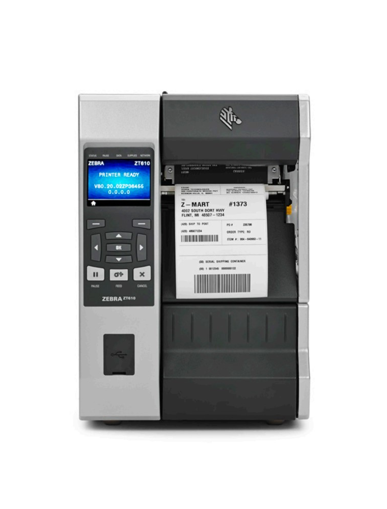 ZEBRA ZT610 LABEL PRINTER ETH RS232 BT USB