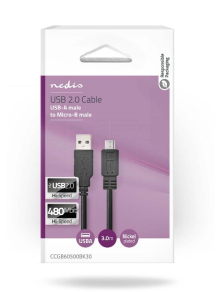 CABLE MICRO USB 3 MT