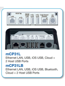 STAR MCP31LB STAMPANTE POS IOS USB BT USB HOST ETHERNET