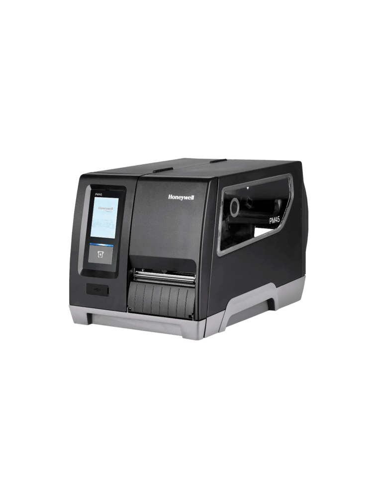 HONEYWELL PM45C LONG DOOR LABEL PRINTER LAN USB RS232 203dpi