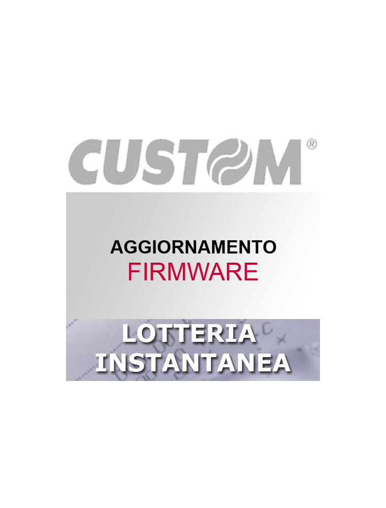 AGGIORNAMENTO CUSTOM LOTTERIA INSTANTANEA